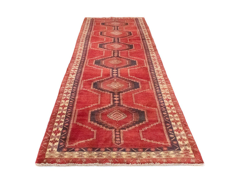 Alfombra de pasillo Alfombra persa - Nómada - 393 x 104 cm - rojo
