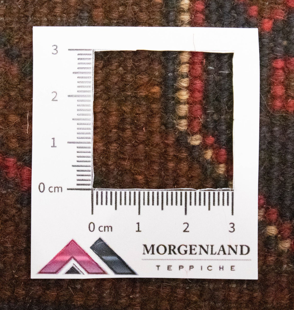 Alfombra de pasillo Alfombra afgana - Kunduz - 295 x 75 cm - rojo