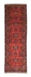 Alfombra de pasillo Alfombra afgana - Kunduz - 288 x 78 cm - rojo