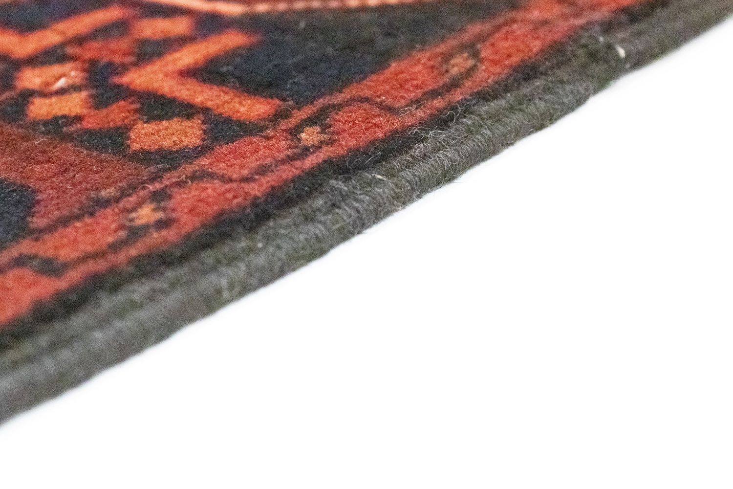 Alfombra de pasillo Alfombra afgana - Kunduz - 288 x 78 cm - rojo