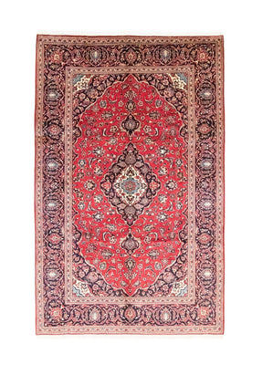 Alfombra persa - Keshan - 310 x 190 cm - rojo