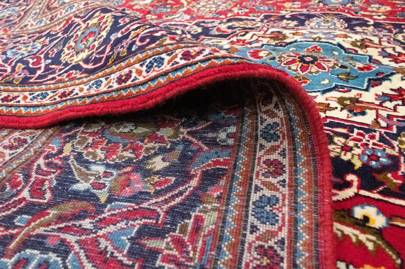 Alfombra persa - Keshan - 304 x 210 cm - rojo