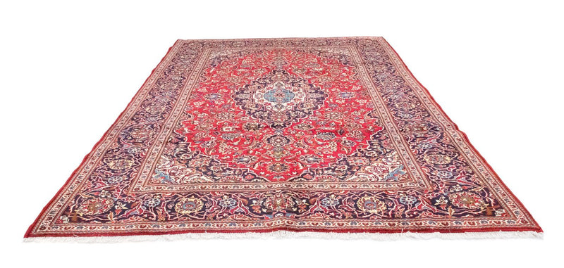 Alfombra persa - Keshan - 304 x 210 cm - rojo