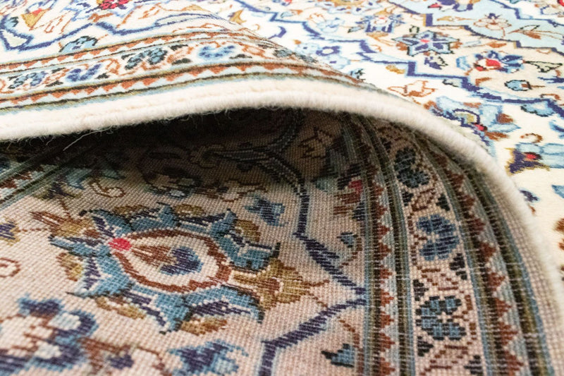 Alfombra persa - Keshan - 306 x 195 cm - beige