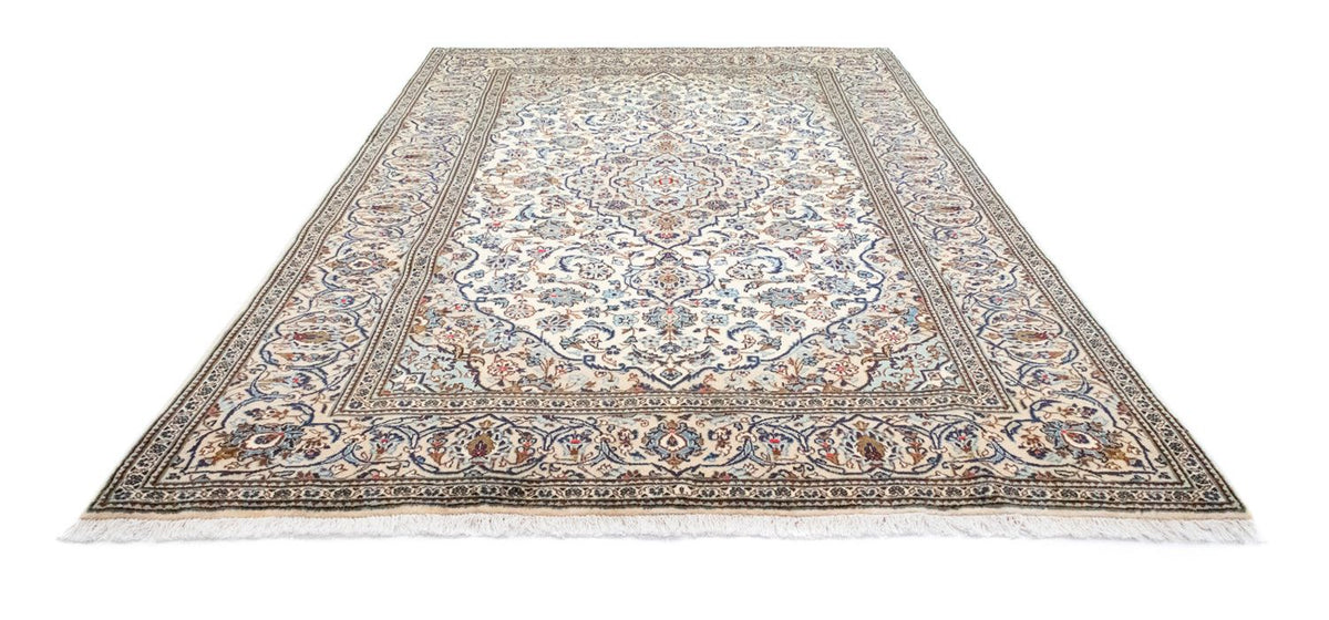 Alfombra persa - Keshan - 306 x 195 cm - beige