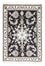 Alfombra persa - Nain - 84 x 58 cm - azul oscuro