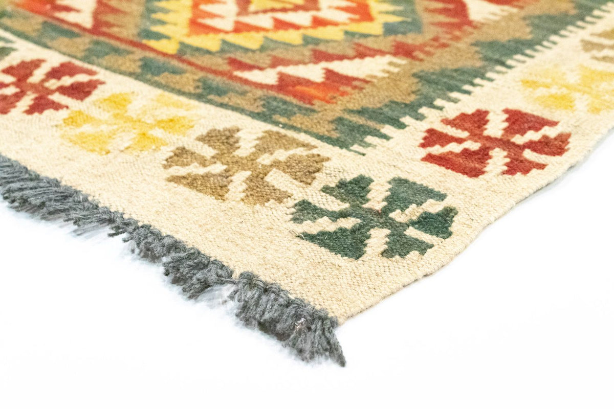 Alfombra Kelim - Oriental - 90 x 60 cm - verde