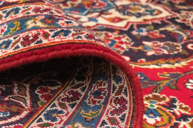 Alfombra persa - Keshan - 358 x 239 cm - rojo