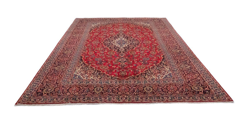 Alfombra persa - Keshan - 358 x 239 cm - rojo