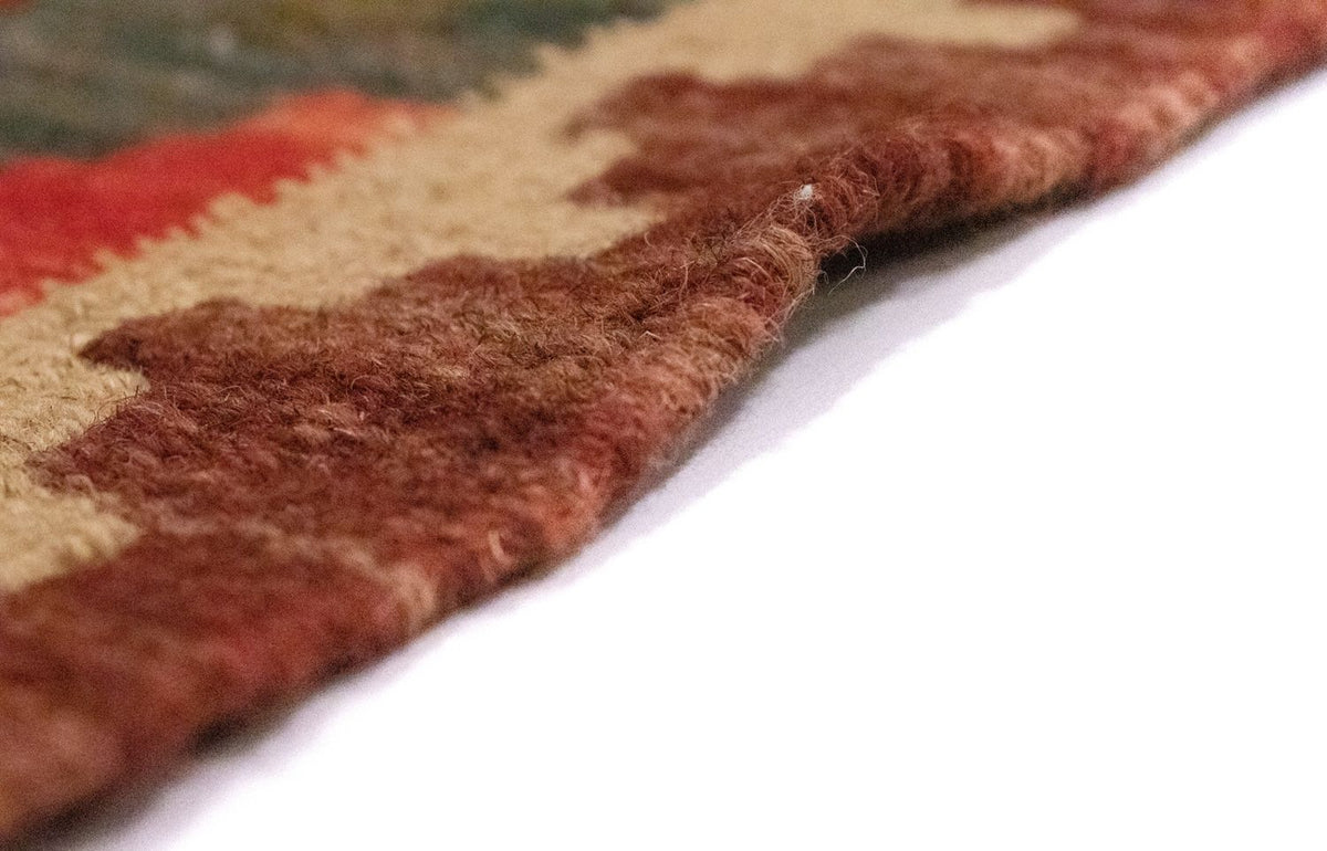 Alfombra Kelim - Oriental - 90 x 60 cm - naranja