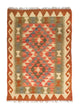 Kilim afgano Alfombra 90x60cm