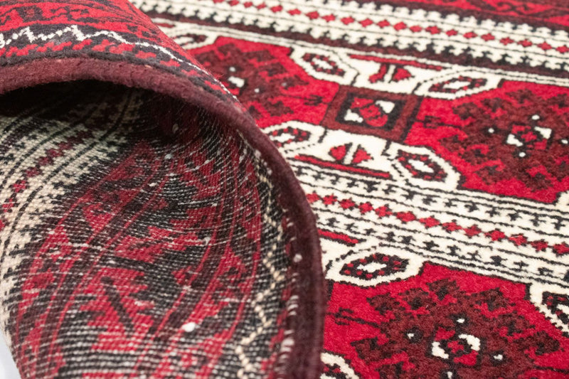 Alfombra Belutsch - 95 x 70 cm - rojo