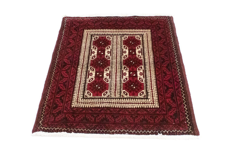 Alfombra Belutsch - 95 x 74 cm - rojo