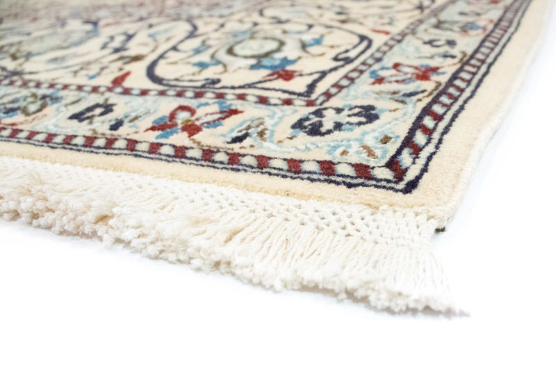 Alfombra Persa - Nain - Real - 304 x 200 cm - blanco natural