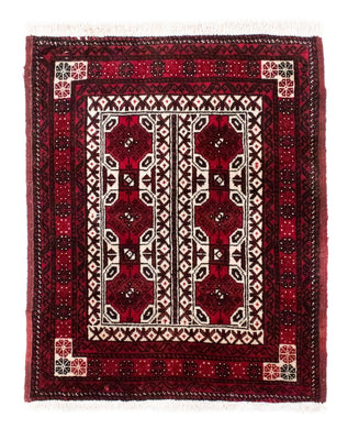 Alfombra Belutsch - 78 x 63 cm - rojo