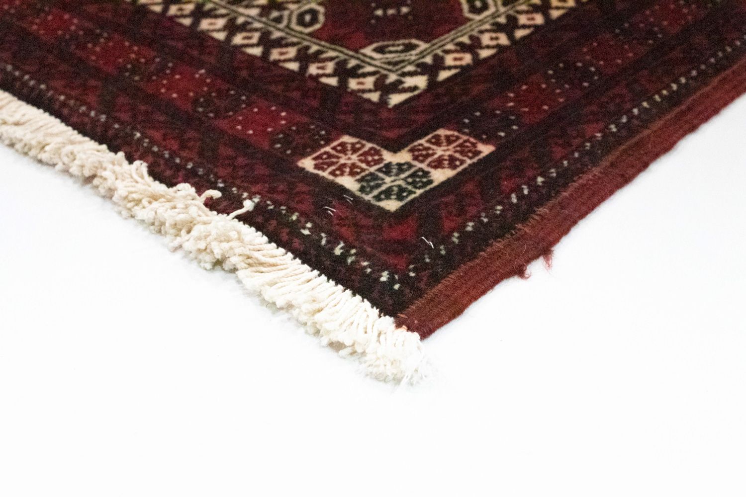 Alfombra Belutsch - 78 x 63 cm - rojo