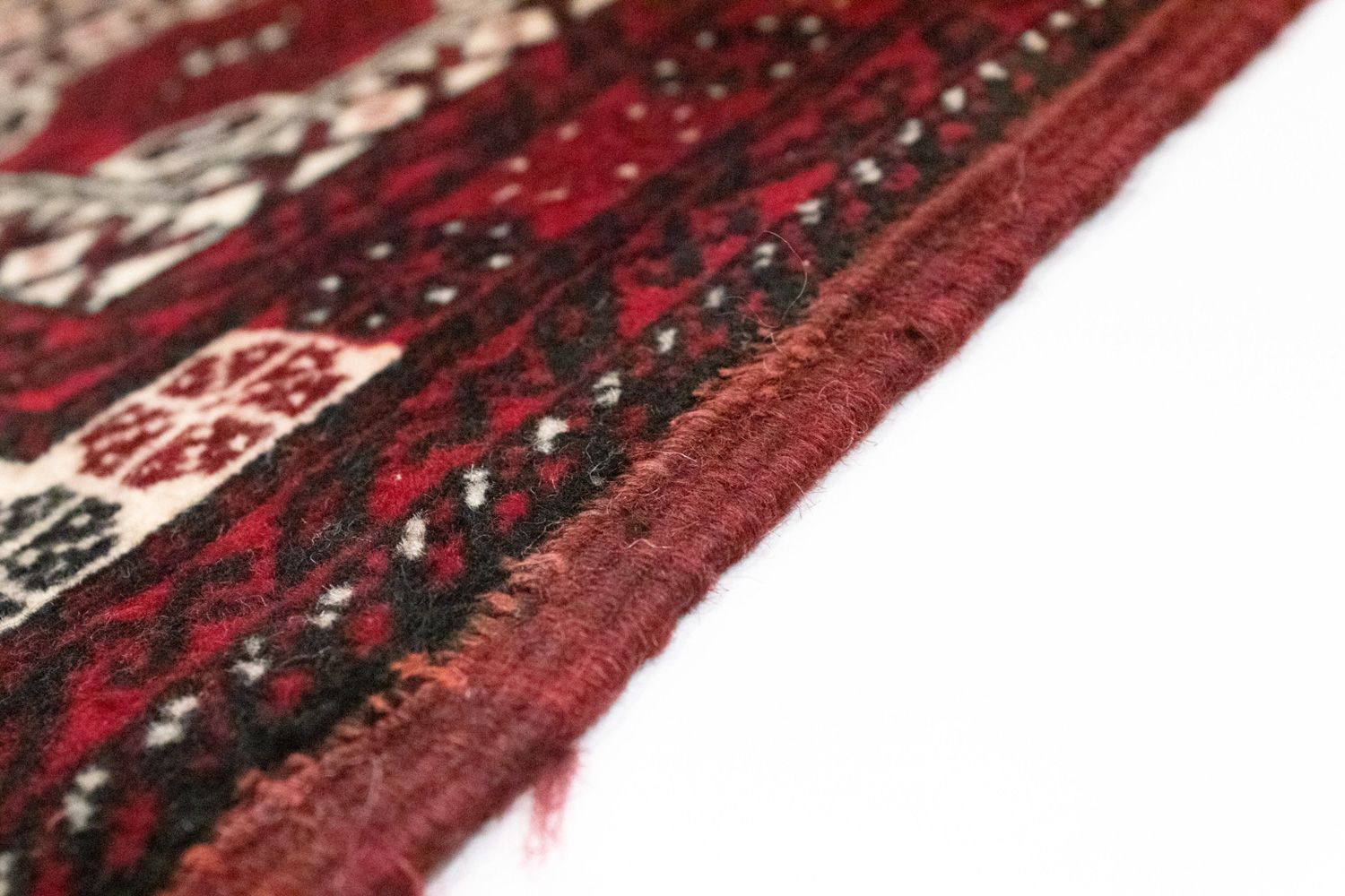 Alfombra Belutsch - 78 x 63 cm - rojo