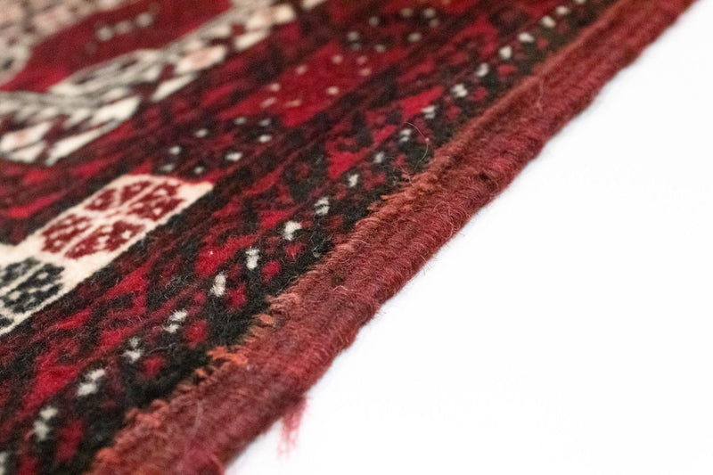Alfombra Belutsch - 78 x 63 cm - rojo