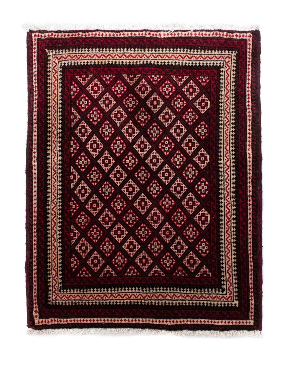 Alfombra Belutsch - 83 x 68 cm - marrón