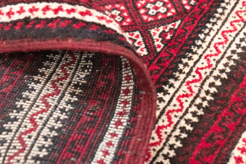 Alfombra Belutsch - 84 x 70 cm - rojo