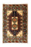Alfombra Turkaman - 93 x 63 cm - azul