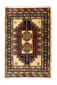 Alfombra Turkaman 93x63cm - Alfombra persa