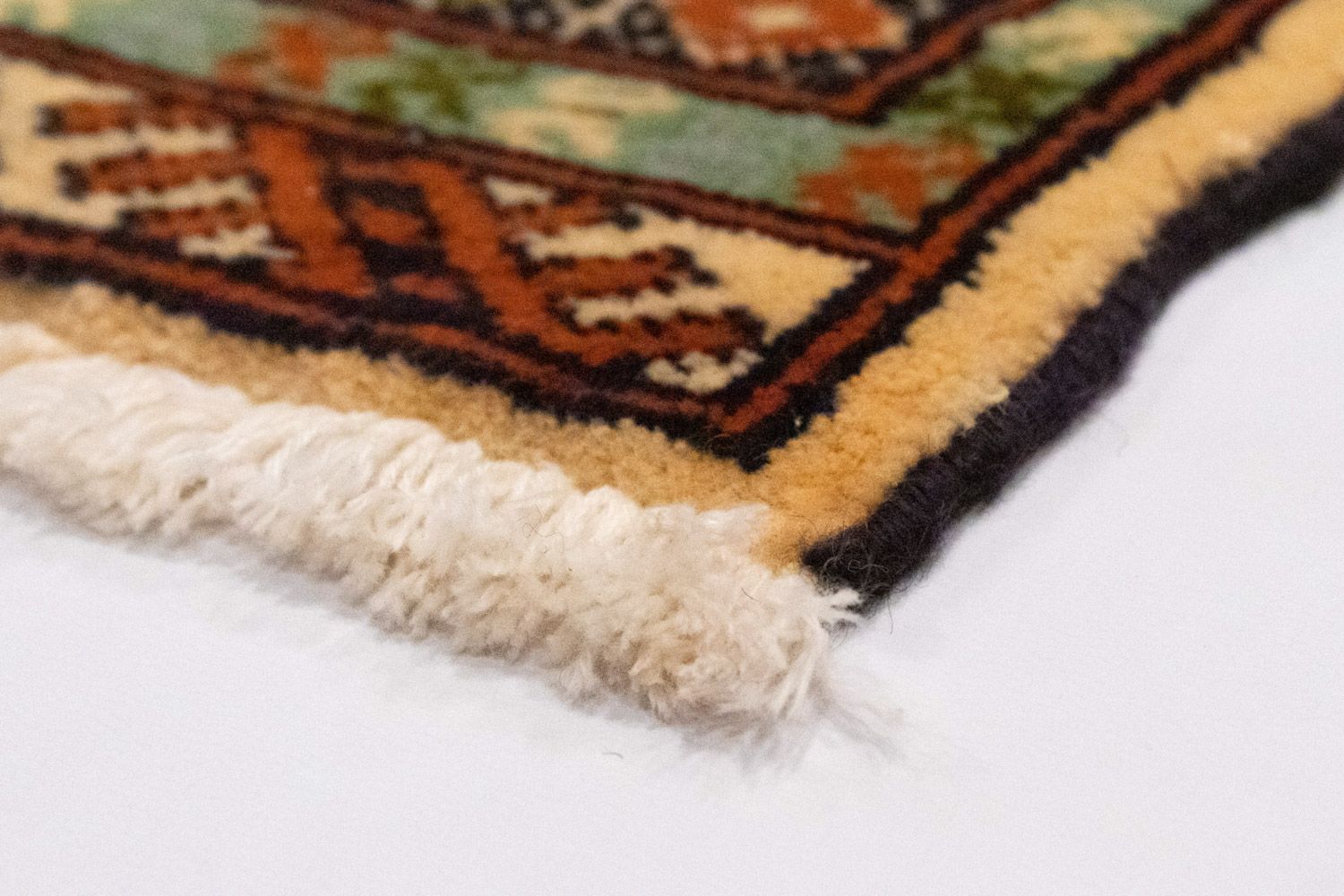 Alfombra Turkaman - 93 x 63 cm - azul