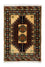 Alfombra Turkaman - 91 x 64 cm - azul