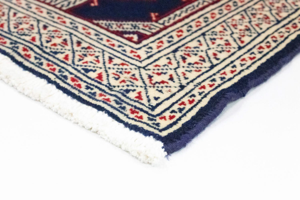 Alfombra Turkaman - 88 x 62 cm - azul