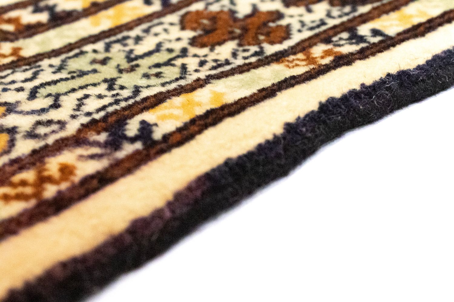 Alfombra Turkaman - 87 x 64 cm - azul