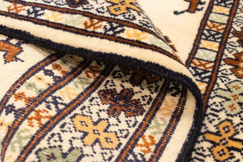 Alfombra Turkaman - 87 x 64 cm - azul