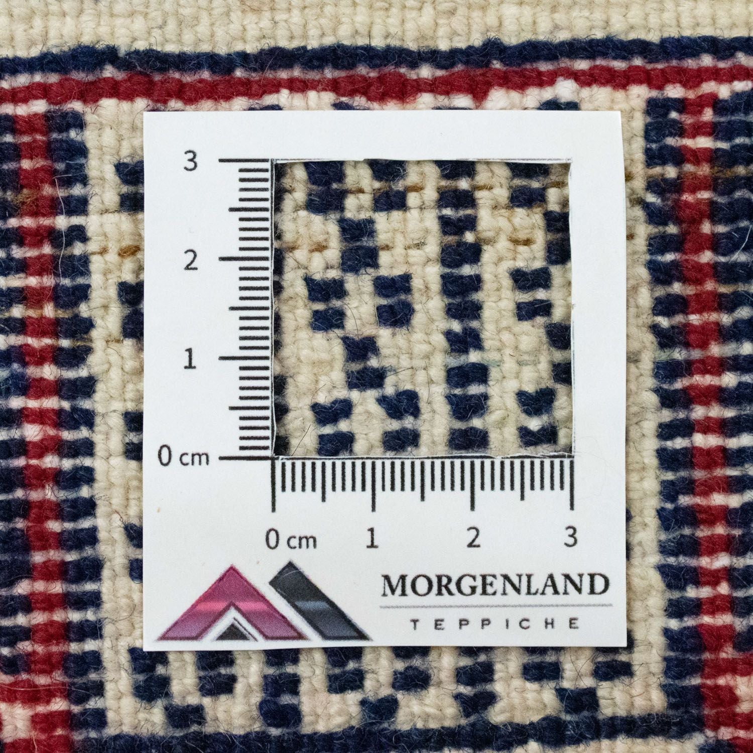 Alfombra Turkaman - 90 x 62 cm - azul