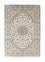 Alfombra Persa - Nain - Real - 305 x 208 cm - blanco natural