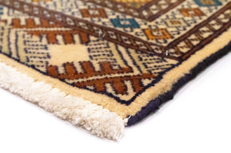 Alfombra Turkaman - 89 x 64 cm - azul
