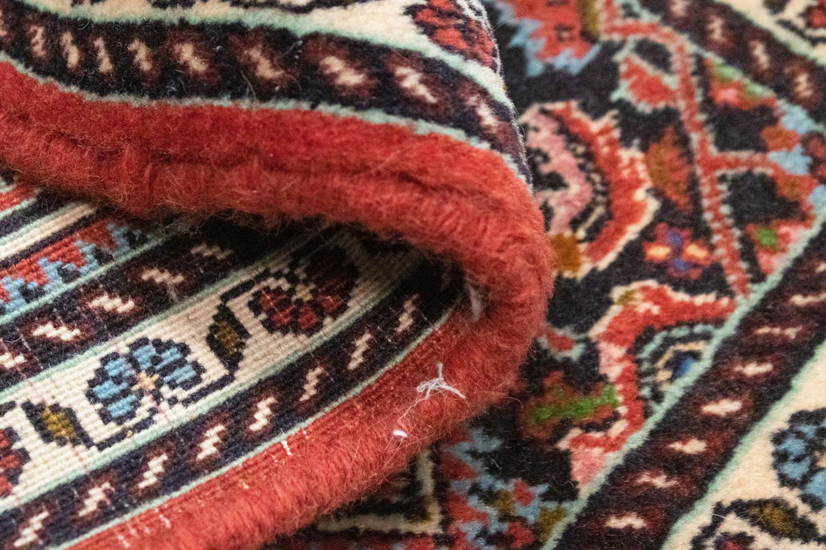 Alfombra persa - Bidjar - 60 x 40 cm - rojo