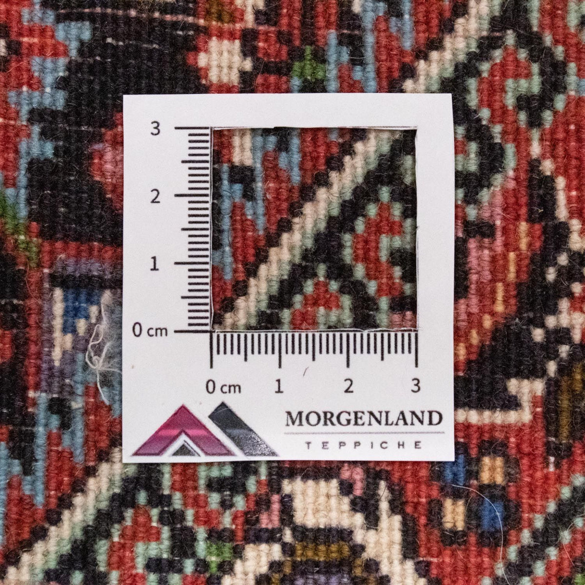 Alfombra persa - Bidjar - 60 x 40 cm - rojo