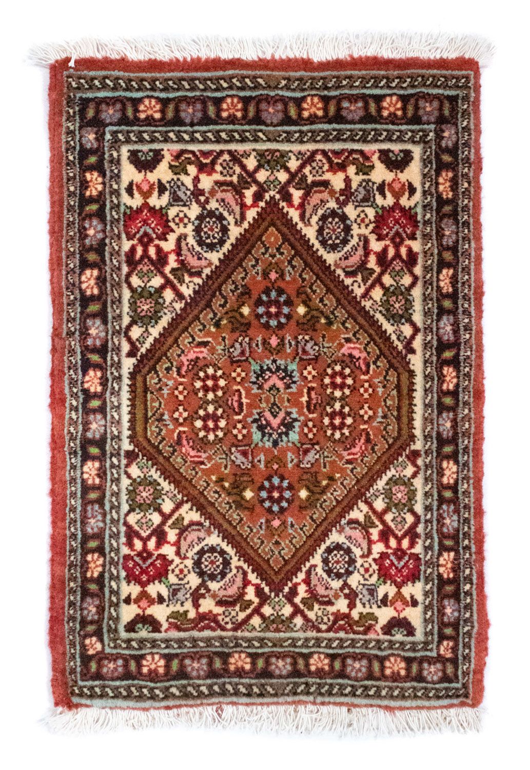 Alfombra persa - Bidjar - 60 x 40 cm - multicolor