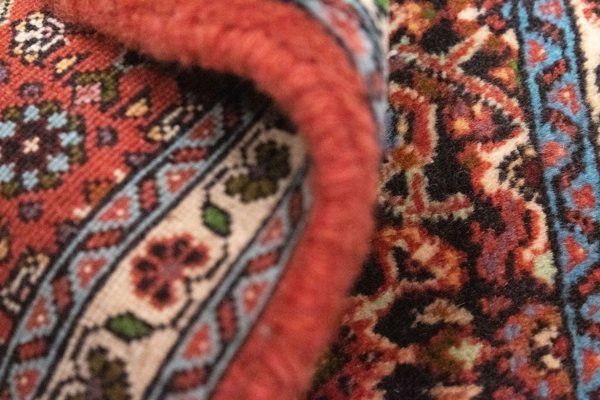 Alfombra persa - Bidjar - 60 x 40 cm - rojo