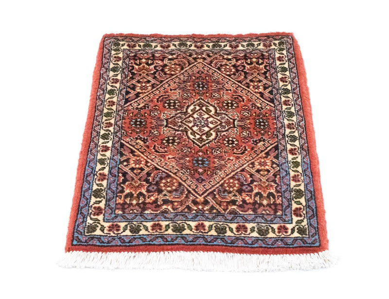Alfombra persa - Bidjar - 60 x 40 cm - rojo