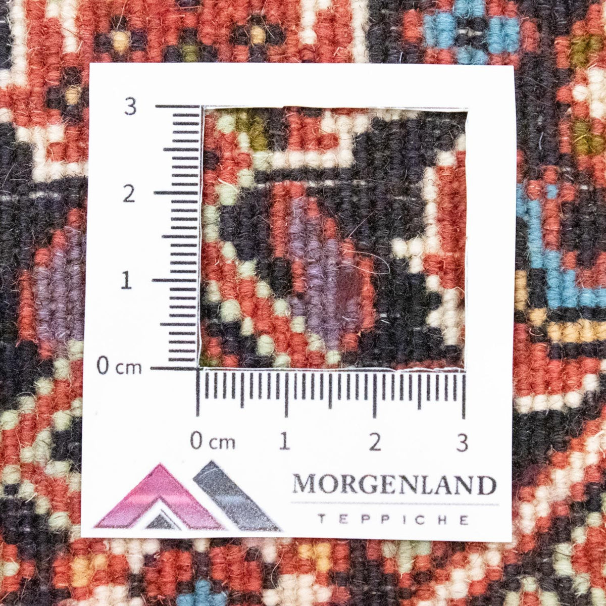 Alfombra persa - Bidjar - 60 x 40 cm - rojo