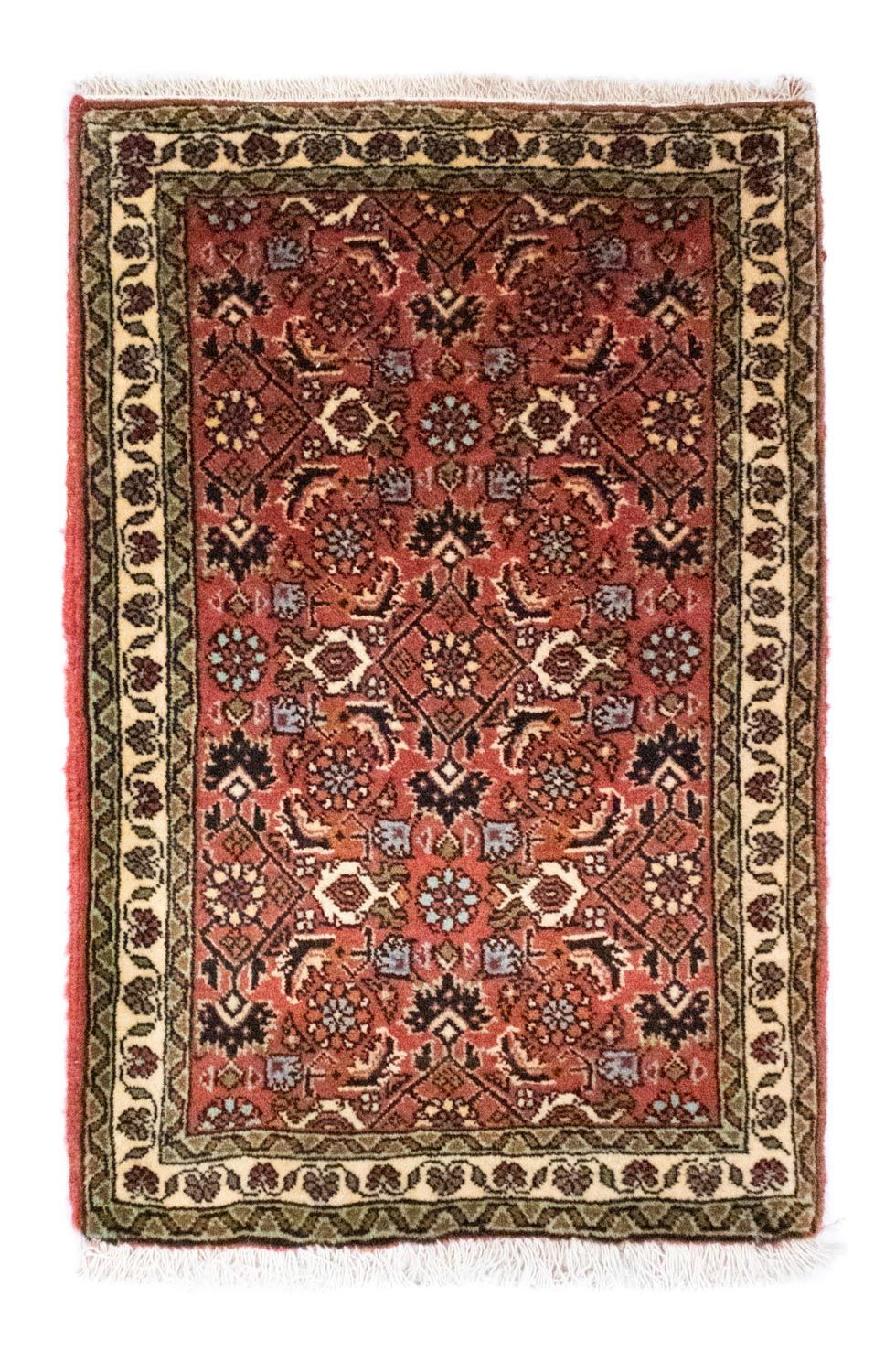 Alfombra persa - Bidjar - 60 x 40 cm - marrón