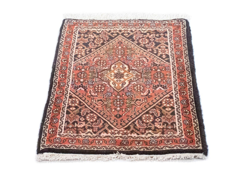 Alfombra persa - Bidjar - 60 x 40 cm - marrón