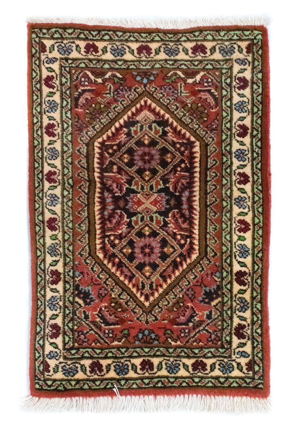 Alfombra persa - Bidjar - 60 x 40 cm - marrón