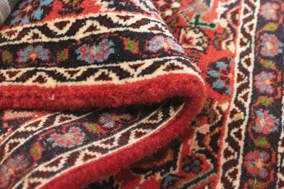 Alfombra persa - Bidjar - 60 x 40 cm - rojo