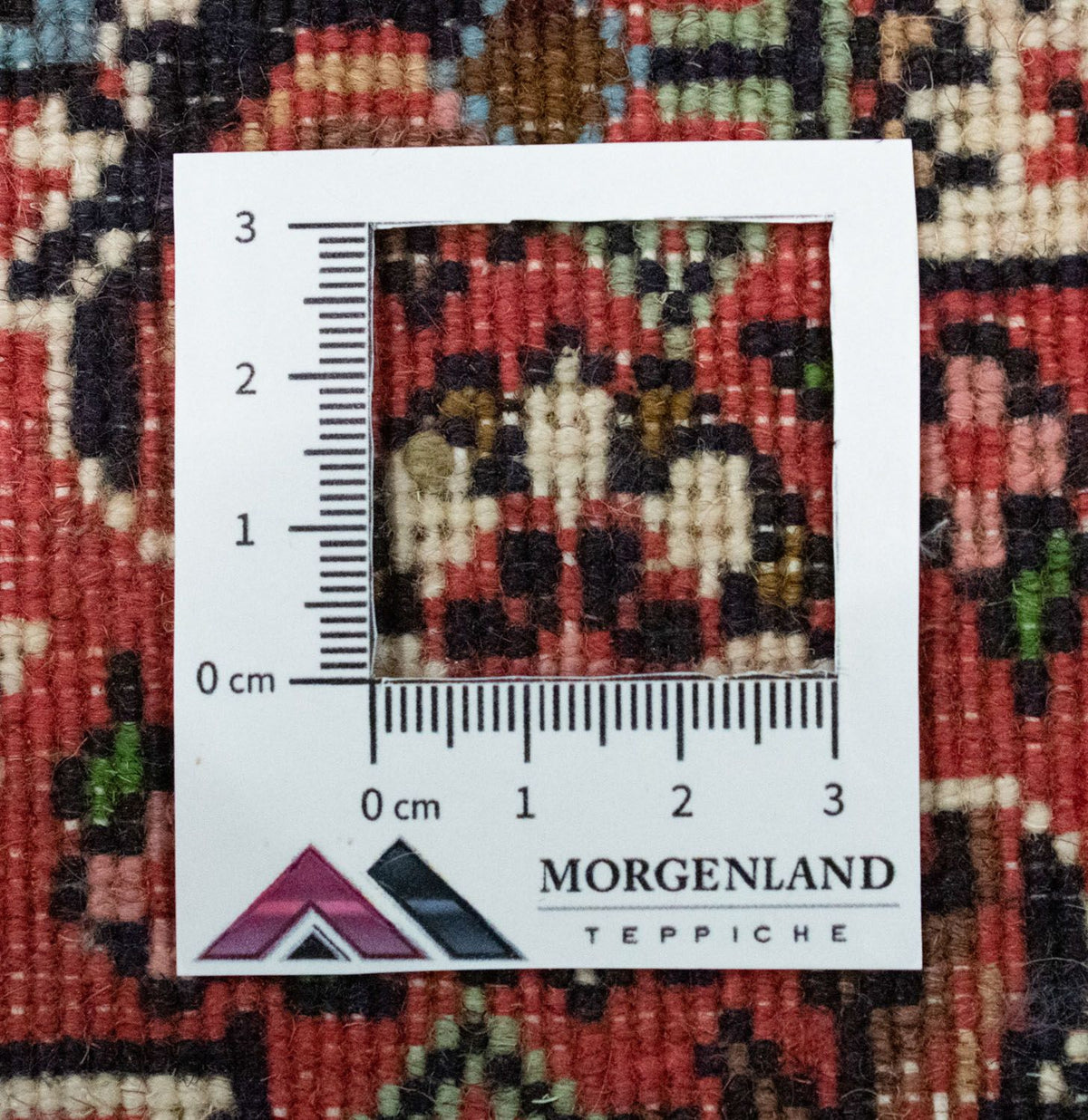 Alfombra persa - Bidjar - 60 x 40 cm - rojo