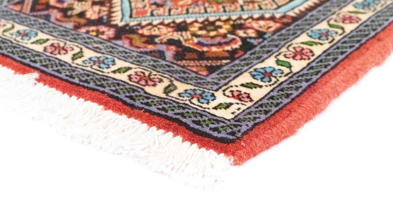 Alfombra persa - Bidjar - 60 x 40 cm - rojo
