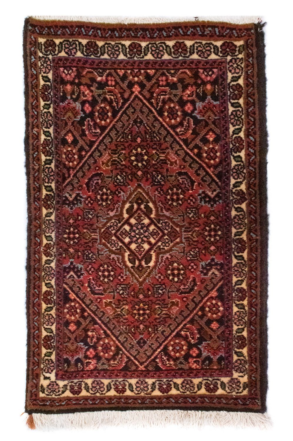 Alfombra persa - Bidjar - 60 x 40 cm - marrón