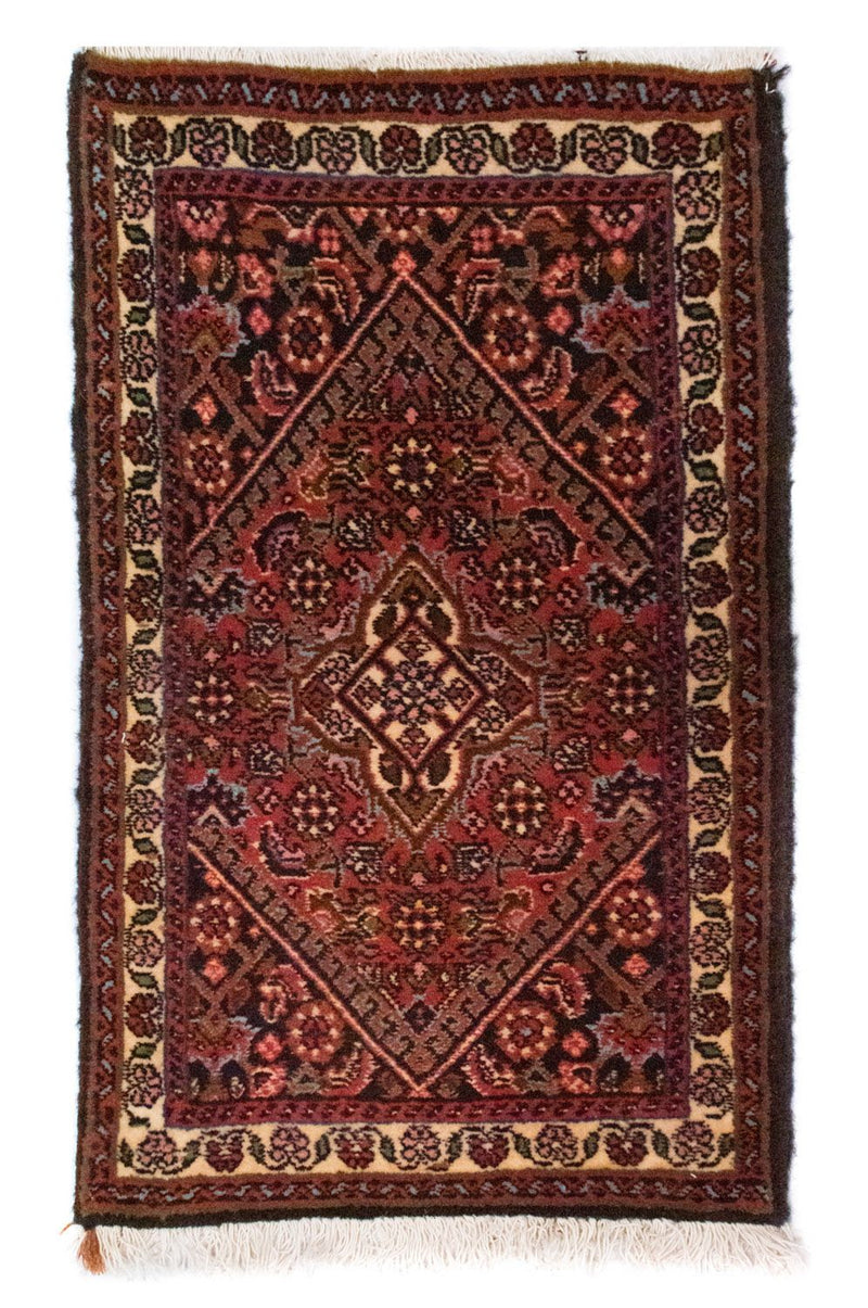 Alfombra persa - Bidjar - 60 x 40 cm - marrón