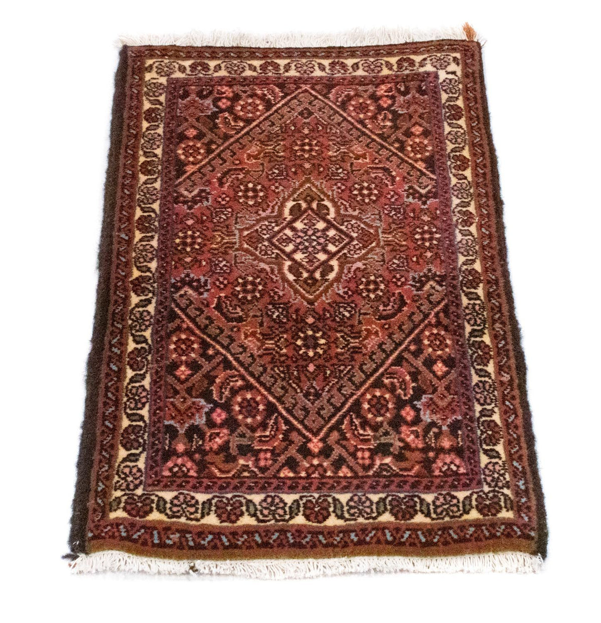 Alfombra persa - Bidjar - 60 x 40 cm - marrón