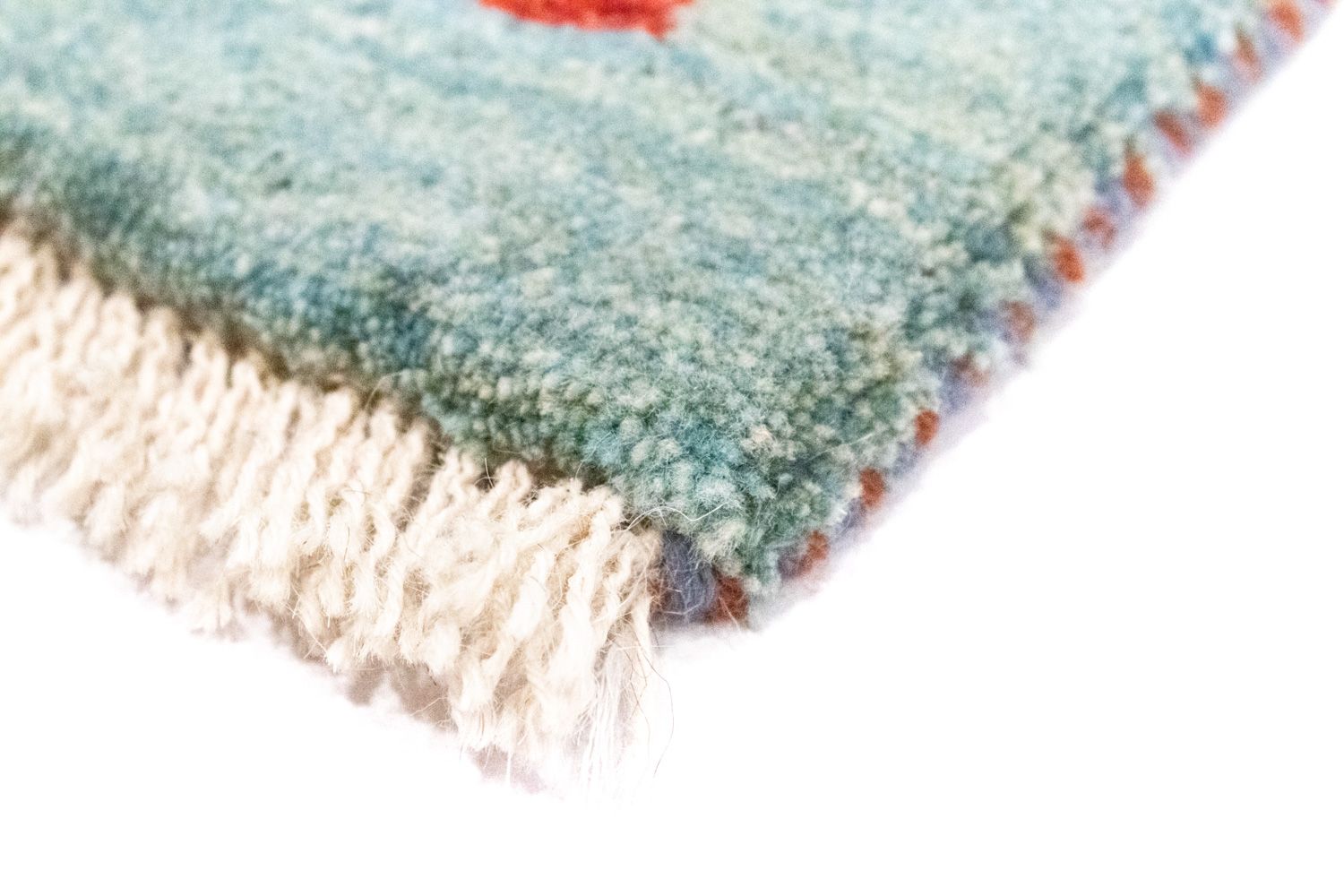 Alfombra Gabbeh - Persa - 60 x 40 cm - rojo